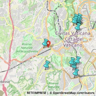 Mappa Via Aurelia, 00165 Roma RM, Italia (3.00615)