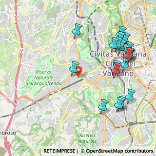 Mappa Via Aurelia, 00165 Roma RM, Italia (2.6605)