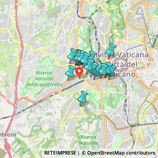 Mappa Via Aurelia, 00165 Roma RM, Italia (1.00882)