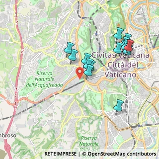 Mappa Via Aurelia, 00165 Roma RM, Italia (1.96286)
