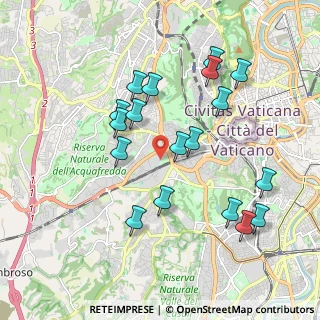 Mappa Via Aurelia, 00165 Roma RM, Italia (2.03111)