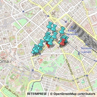 Mappa Via Sforza, 00184 Roma RM, Italia (0.268)