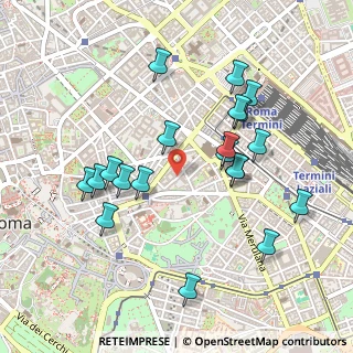 Mappa Via Sforza, 00184 Roma RM, Italia (0.5115)