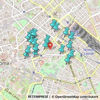 Mappa Via Sforza, 00184 Roma RM, Italia (0.4295)