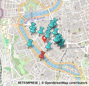 Mappa Via di Montoro, 00186 Roma RM, Italia (0.304)