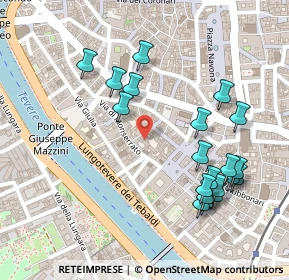 Mappa Via di Montoro, 00186 Roma RM, Italia (0.283)