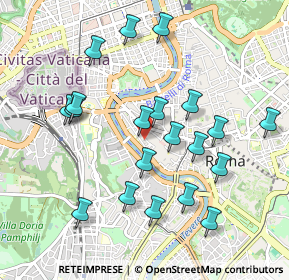 Mappa Via di Sant'Aurea, 00186 Roma RM, Italia (1.031)