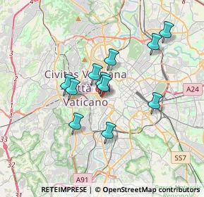 Mappa Via di Sant'Aurea, 00186 Roma RM, Italia (3.02818)
