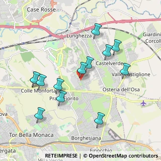 Mappa Via Raul Follereau, 00132 Roma RM, Italia (2.09923)