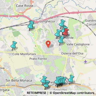 Mappa Via Raul Follereau, 00132 Roma RM, Italia (2.911)