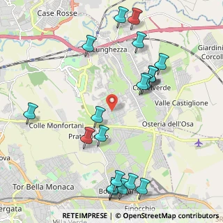 Mappa Via Raul Follereau, 00132 Roma RM, Italia (2.578)