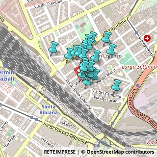 Mappa Via degli Equi, 00153 Roma RM, Italia (0.149)