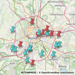 Mappa Via degli Equi, 00185 Roma RM, Italia (9.3075)