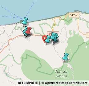 Mappa Via Simio della Malva, 71018 Vico del Gargano FG, Italia (2.84154)