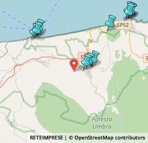 Mappa Via Simio della Malva, 71018 Vico del Gargano FG, Italia (5.55545)