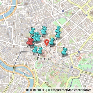 Mappa Vicolo di S. Bernardo, 00187 Roma RM, Italia (0.32)