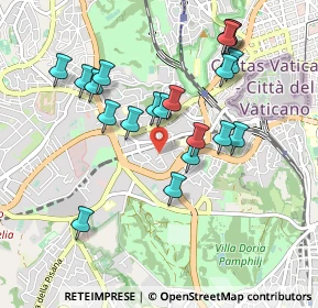 Mappa Via dei Gozzadini, 00165 Roma RM, Italia (0.961)