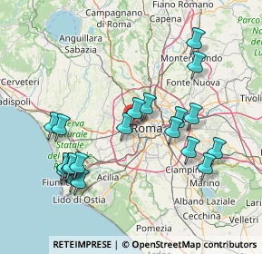 Mappa Via dei Gozzadini, 00165 Roma RM, Italia (17.026)