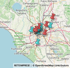 Mappa Via dei Gozzadini, 00165 Roma RM, Italia (6.47571)