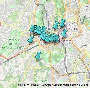 Mappa Via dei Gozzadini, 00165 Roma RM, Italia (1.1115)