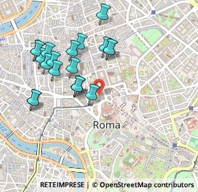 Mappa Piazza di S. Marco, 00186 Roma RM, Italia (0.5045)