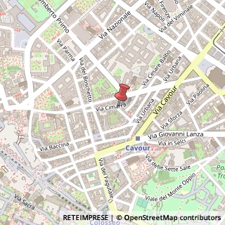 Mappa Via Cimarra, 44, 00184 Roma, Roma (Lazio)