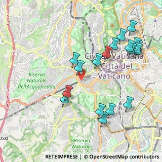 Mappa Via Camillo Caccia Dominioni, 00165 Roma RM, Italia (2.38278)