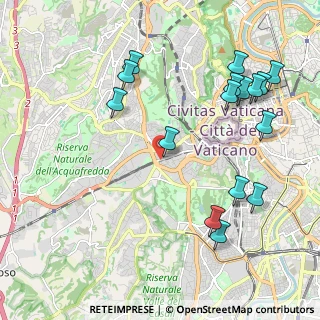 Mappa Via Camillo Caccia Dominioni, 00165 Roma RM, Italia (2.55125)