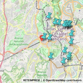 Mappa Via Camillo Caccia Dominioni, 00165 Roma RM, Italia (2.67333)