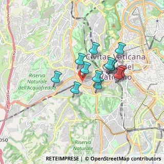 Mappa Via Camillo Caccia Dominioni, 00165 Roma RM, Italia (1.34462)