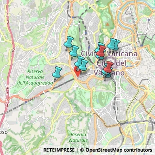 Mappa Via Camillo Caccia Dominioni, 00165 Roma RM, Italia (1.45846)