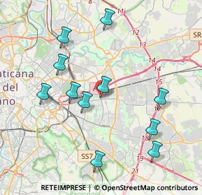 Mappa Via Cherso, 00177 Roma RM, Italia (4.29545)