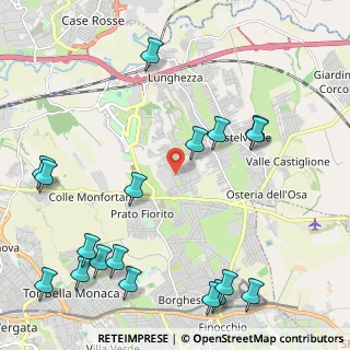 Mappa Via Berta Von Suttner, 00132 Roma RM, Italia (3.04)