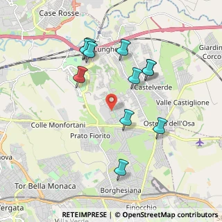 Mappa Via Berta Von Suttner, 00132 Roma RM, Italia (1.96636)