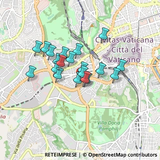 Mappa Via dei Savorelli, 00165 Roma RM, Italia (0.7235)