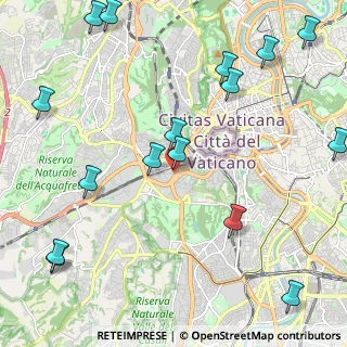 Mappa Via dei Savorelli, 00165 Roma RM, Italia (3.03563)