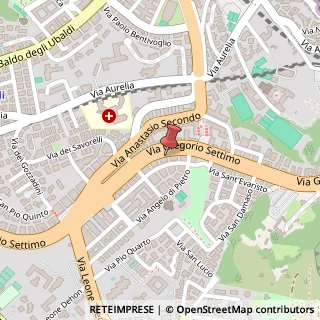 Mappa Via Gregorio VII, 323, 00165 Roma, Roma (Lazio)