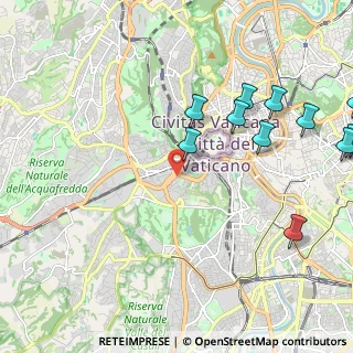 Mappa Via Francesco Pacelli, 00165 Roma RM, Italia (2.94833)