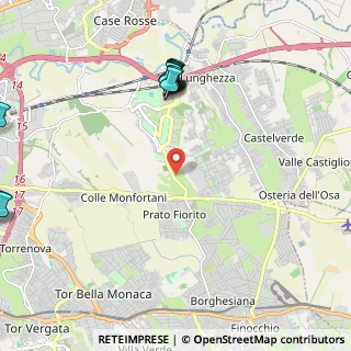 Mappa Via Ponte di Nona, 00132 Roma RM, Italia (2.75667)