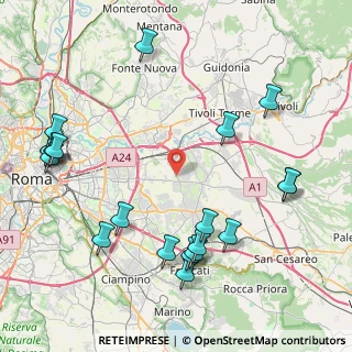 Mappa Via Ponte di Nona, 00132 Roma RM, Italia (10.9985)