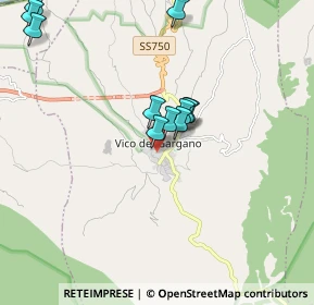 Mappa Largo S. Domenico, 71018 Vico del Gargano FG, Italia (3.099)
