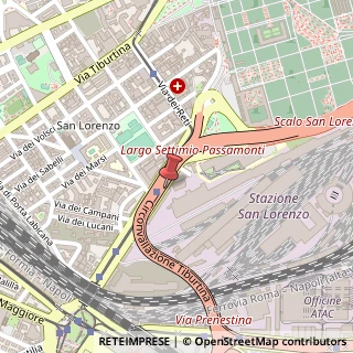 Mappa Viale dello Scalo S. Lorenzo, 42, 00185 Roma, Roma (Lazio)