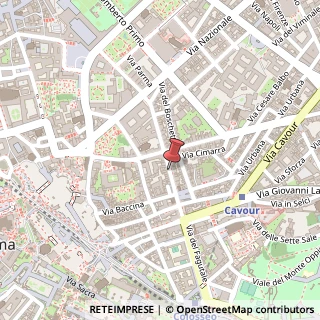 Mappa Via dei Serpenti,  137, 00184 Roma, Roma (Lazio)
