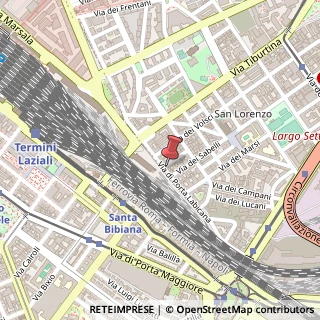 Mappa Via di Porta Labicana, 17, 00185 Roma, Roma (Lazio)