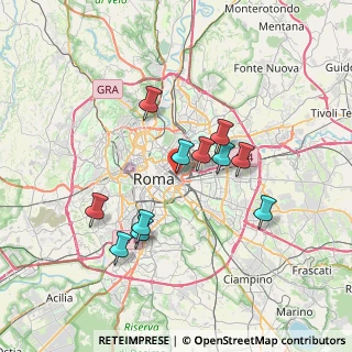 Mappa Via dei Rutoli, 00185 Roma RM, Italia (6.63273)