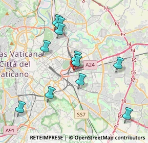 Mappa Via Enrico Cosenz, 00159 Roma RM, Italia (4.15182)