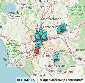 Mappa Via Enrico Cosenz, 00159 Roma RM, Italia (8.60188)