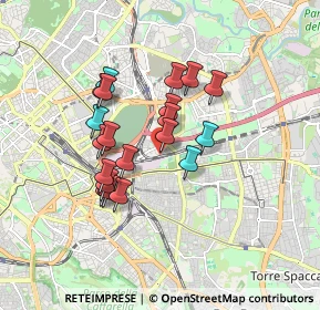 Mappa Via Enrico Cosenz, 00159 Roma RM, Italia (1.4905)