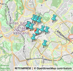 Mappa Largo dei Chiavari, 00186 Roma RM, Italia (1.16333)