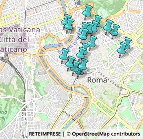 Mappa Largo dei Chiavari, 00186 Roma RM, Italia (0.86)